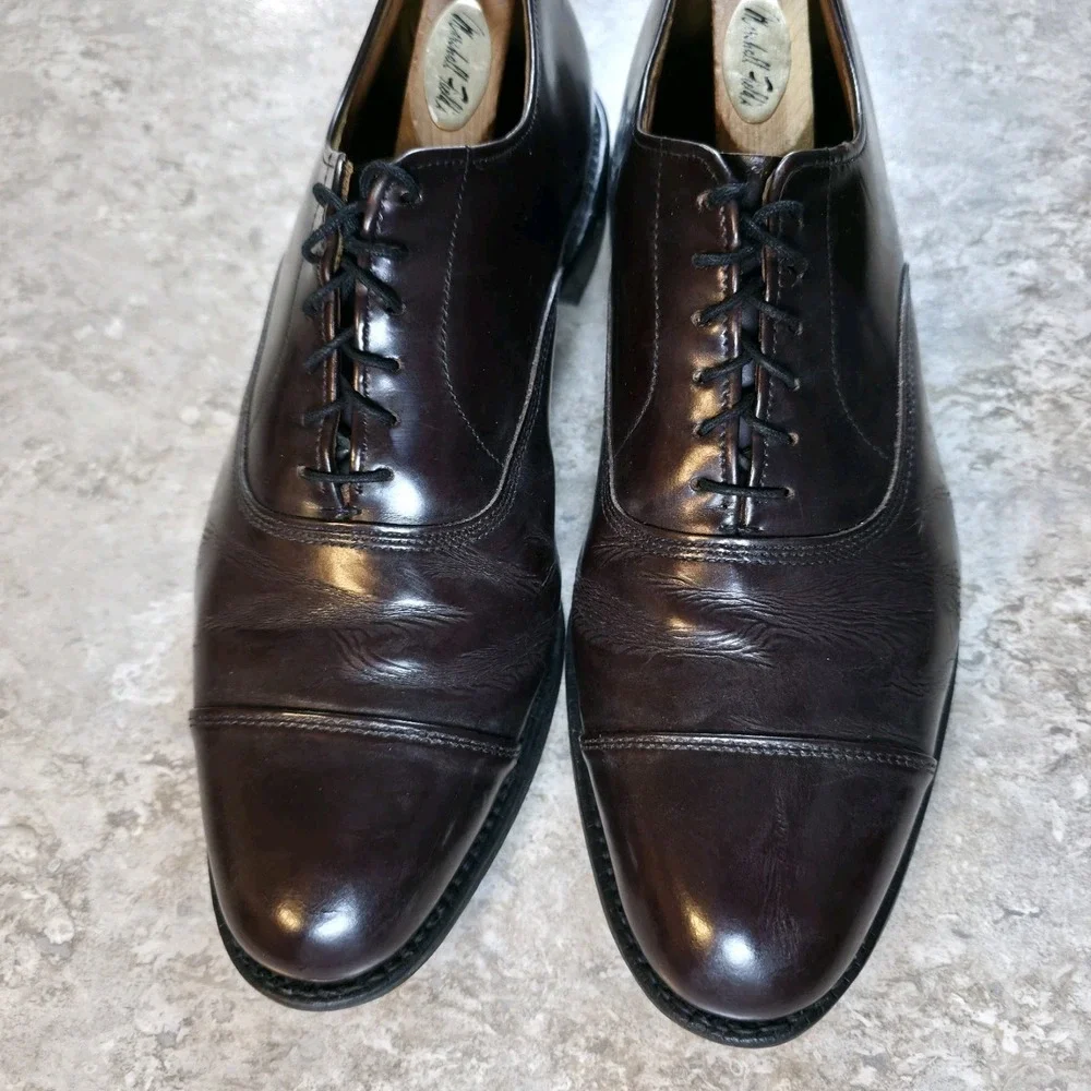 Allen Edmonds Park Avenue Cap Toe Oxfords Dress Shoes Mens 9.5 D Made In USA